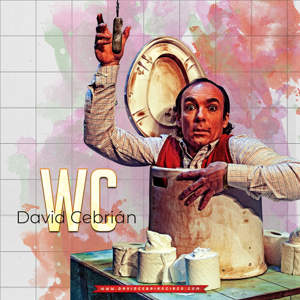 Verano Cultural 2026 – Teatro – Almerimar – David Cebrián «WC»- Miércoles 15 de julio, Plaza Tiburón 22h