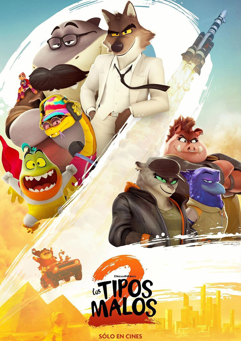 Verano Cultural 2026 – Cine «Tipos malos 2» – Almerimar – Lunes 3 de agosto, Campo de Rugby 22 h