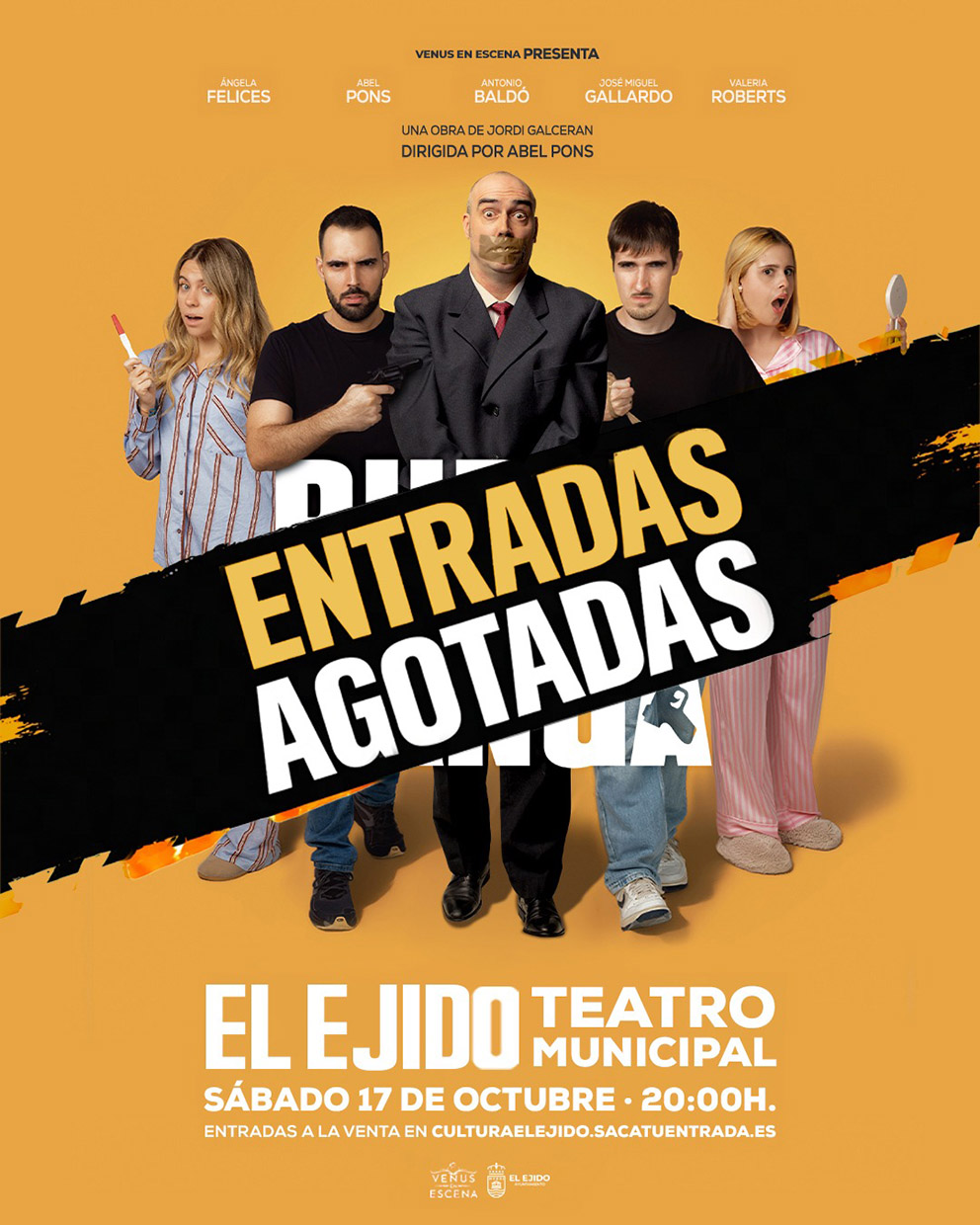 Teatro – Venus en escena «Burundanga»- Teatro Municipal – Sábado, 17 de octubre, 20:00 h