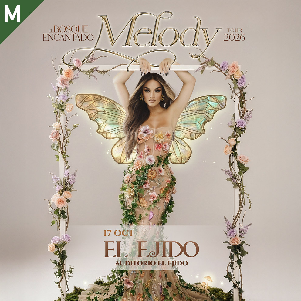Melody «El bosque encantado Tour 2026»- Sábado 17 de octubre, 20:30h