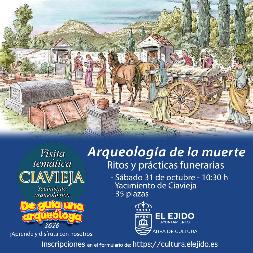 Visita temática – «Arqueología de la muerte: Ritos y prácticas funerarias» – Sábado, 31 de octubre