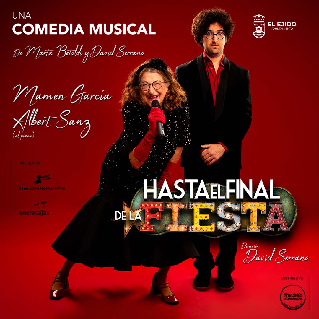 FTE 2026 – Fran Ávila Distribución «Hasta el final de la fiesta» – Jueves, 14 de mayo – Teatro Municipal, 20:30 h