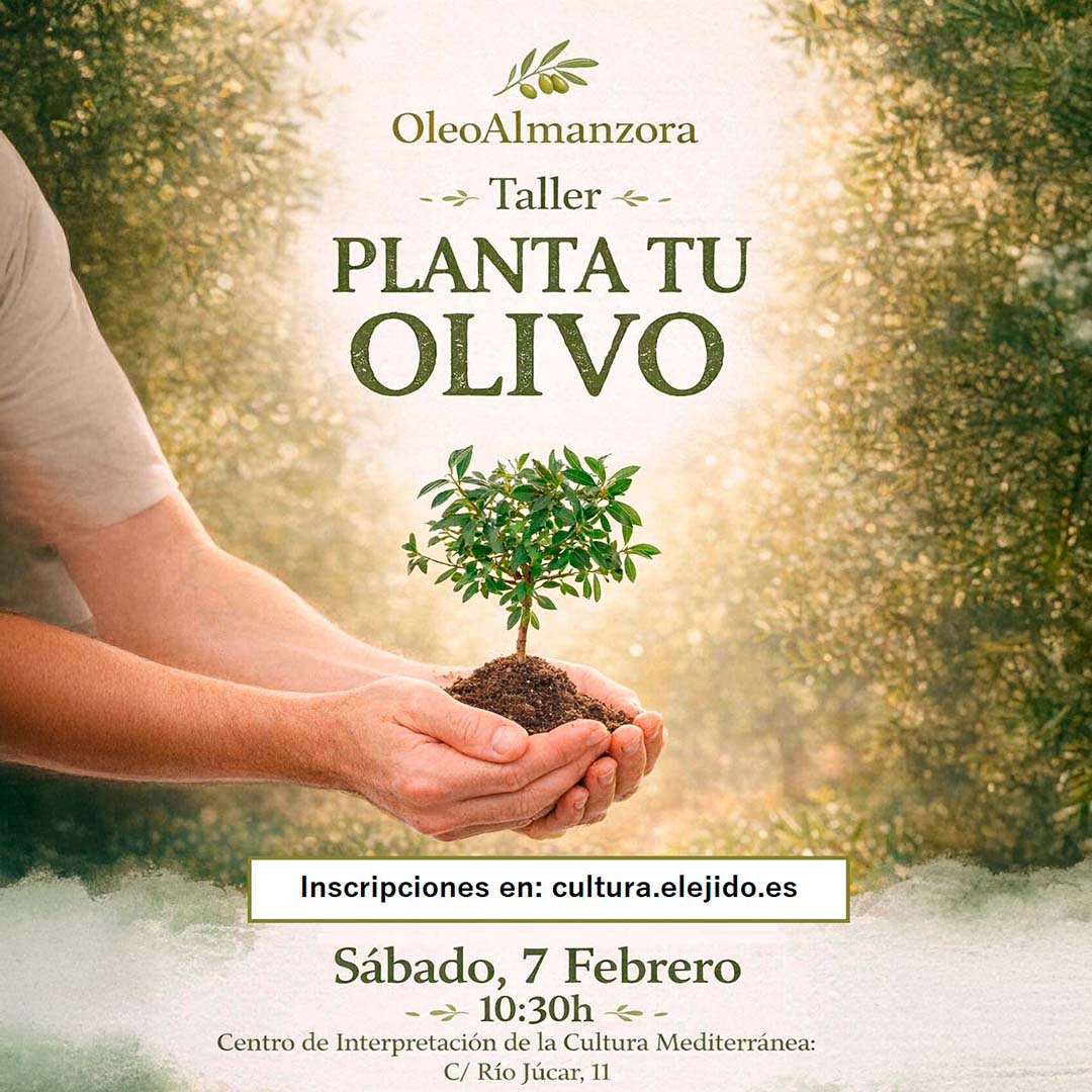 Taller «Planta tu olivo» de OleoAlmanzora  -Sábado, 7 de febrero- 10:30 horas – Centro de Interpretación de la Cultura Mediterránea
