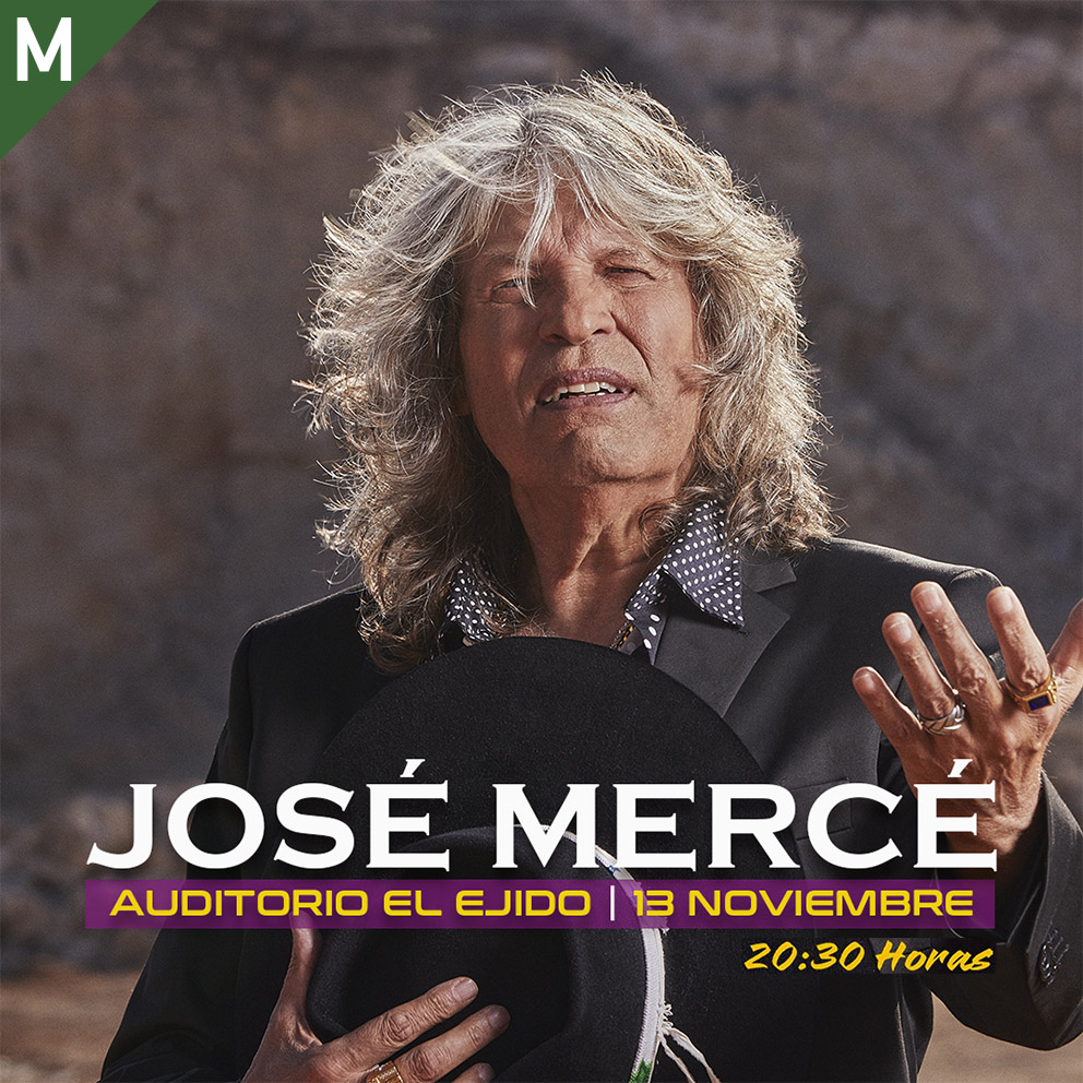 José Mercé en concierto – Viernes 13 de noviembre – Auditorio, 20:30 h
