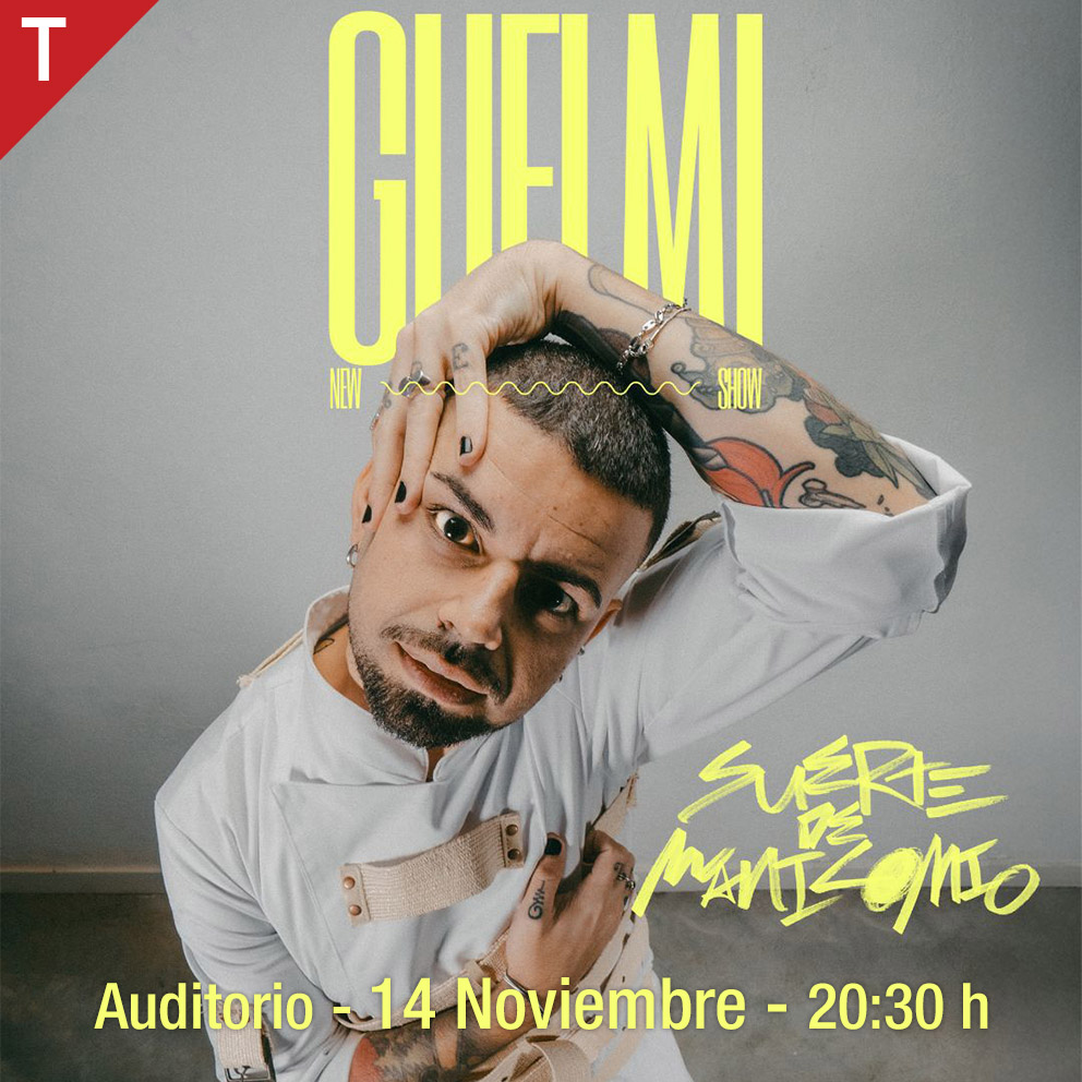 Teatro – Guelmi «Suerte de manicomio» – Sábado 14 de noviembre – Auditorio, 20:30 h