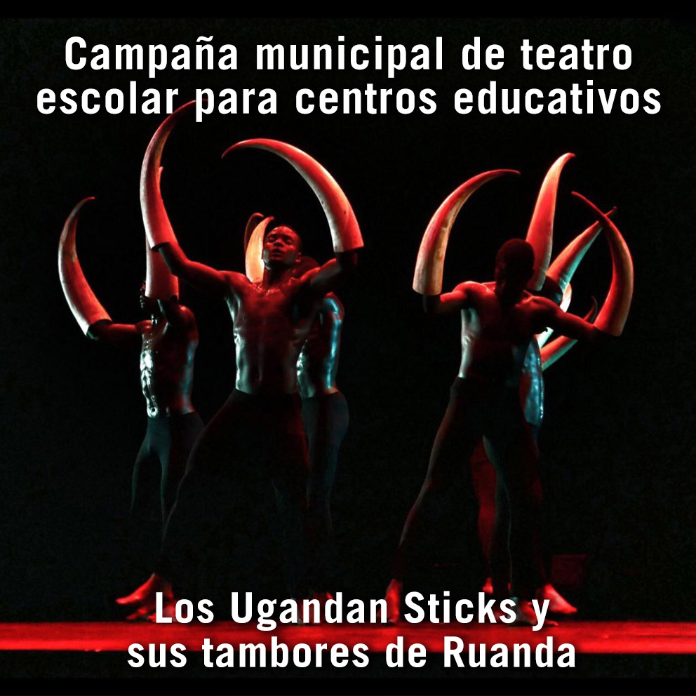 Otoño Cultural de El Ejido – Campaña municipal de teatro – Los Ugandan Sticks y sus tambores de Ruanda