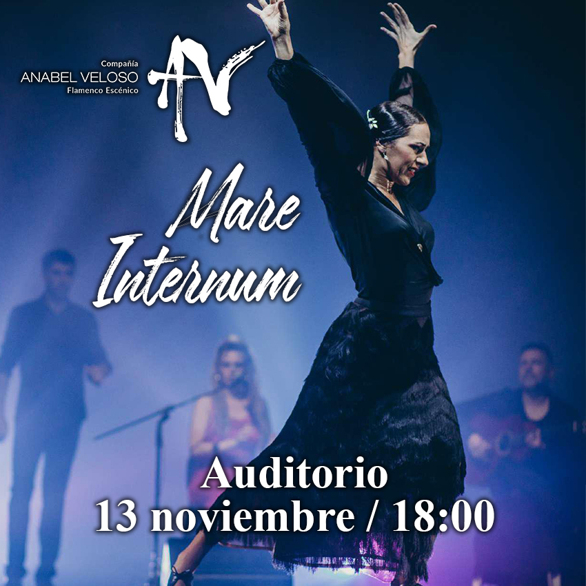 Otoño Cultural 2022 de El Ejido – Flamenco – Anabel Veloso «Mare Internum»