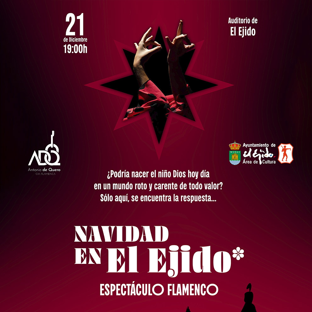 Navidad 2024 de El Ejido -«Navidad en El Ejido» espectáculo flamenco