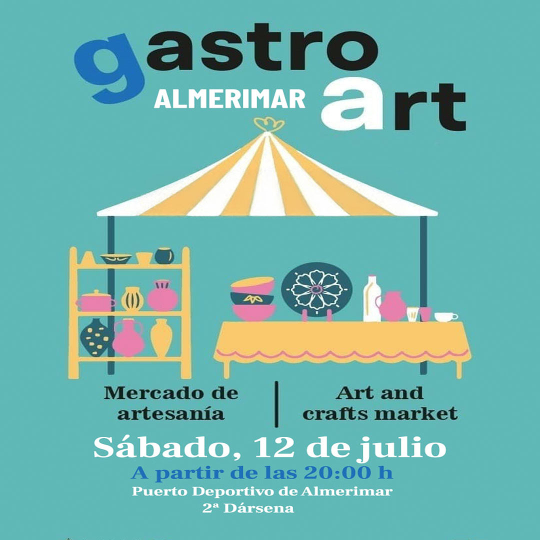 Verano Cultural El Ejido 2025- Gastro art – Sábado, 12 de julio – Almerimar, 20 h