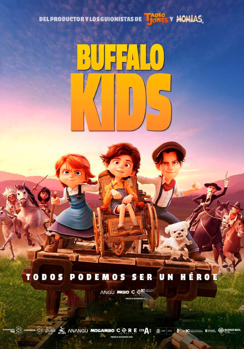 Verano Cultural El Ejido 2025 – Cine en Almerimar – Buffalo Kids – Lunes, 18 de agosto – 22 h