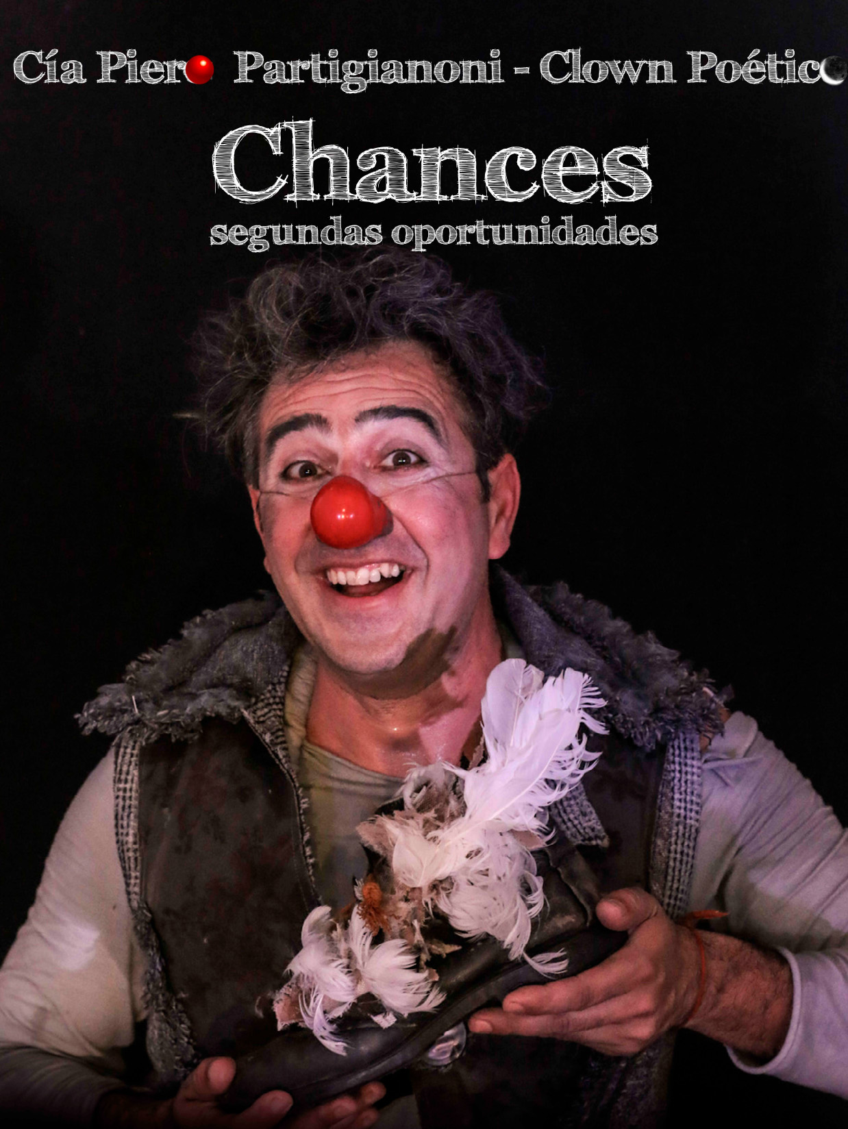 Verano Cultural El Ejido 2025 – Teatro en Balerma – Cía. Piero Partigianoni «Chances, Segundas Oportunidades» – Domingo, 10 de agosto, 22 h