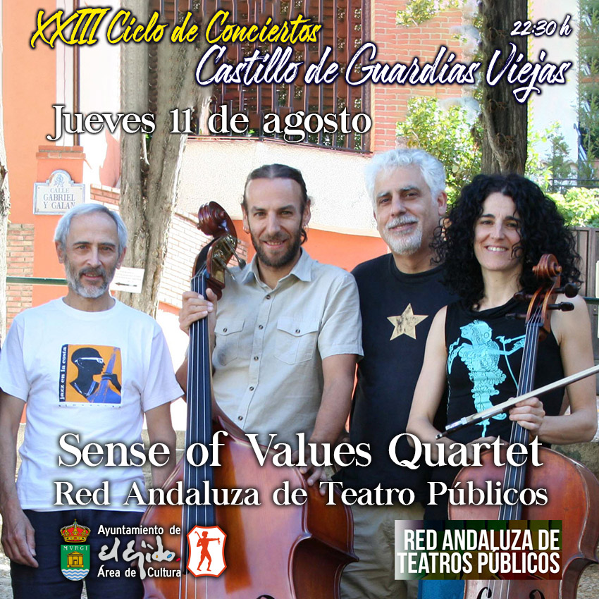 Verano Cultural 2022 de El Ejido – Sense of Values Quartet «El pájaro azul»