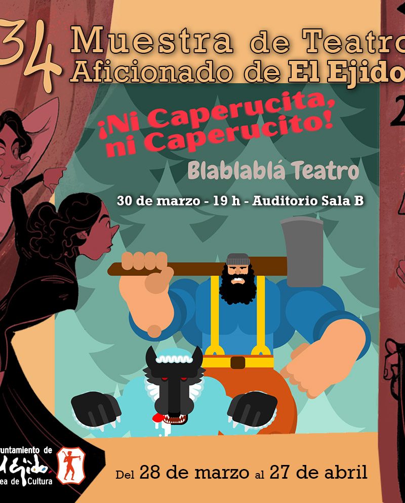 MTA 2023 – TMT Blablablá Teatro «¡Ni Caperucita, ni Caperucito! – Jueves 30 de marzo