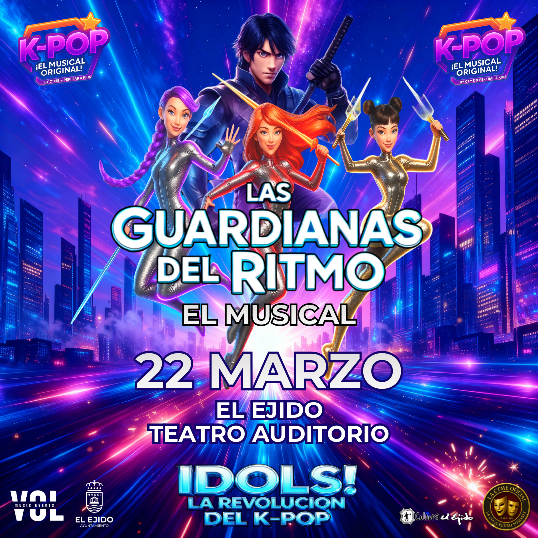 «Idols La Revolución K-Pop: las guerreras del ritmo» – Auditorio – Domingo, 22 de marzo, 17:00 horas