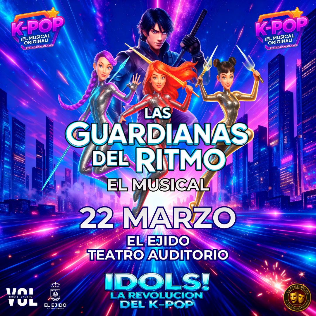 «Idols La Revolución K-Pop: las guerreras del ritmo» – Auditorio – Domingo, 22 de marzo, 12:30 horas