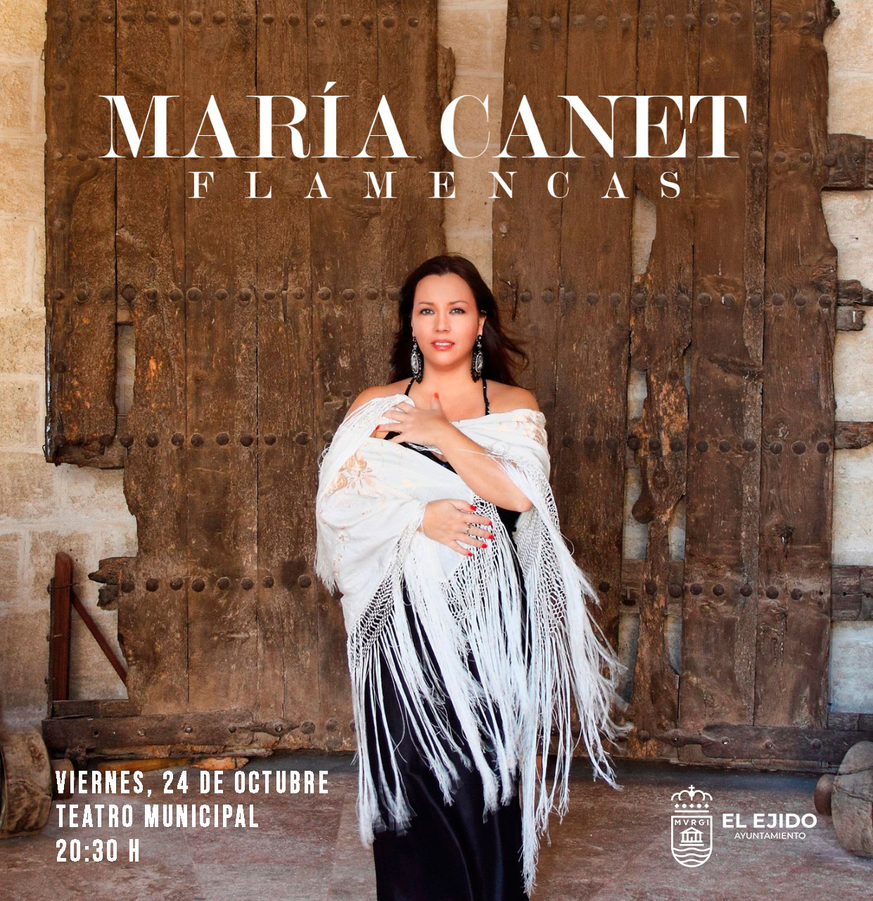María Canet «FlamencAs» – Viernes, 24 de octubre – Teatro Municipal, 20:30 h