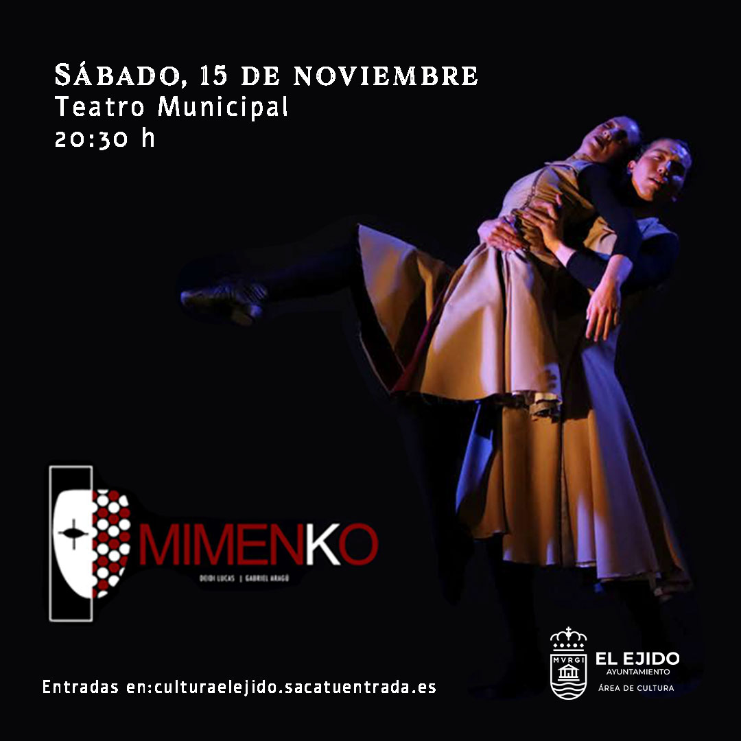 Otoño Cultural – Danza y mimo «Mimenko»- TM – Sábado, 15 de noviembre, 20:30 h