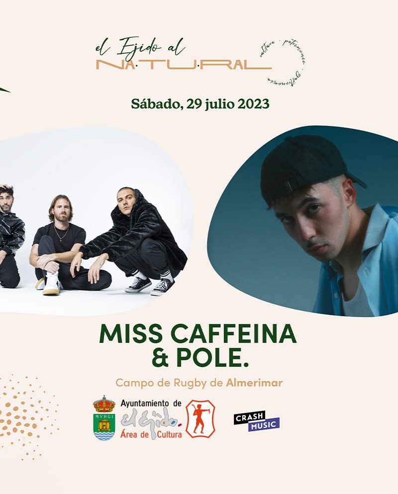 Pole + Miss Caffeina en concierto – Sábado 29 de julio
