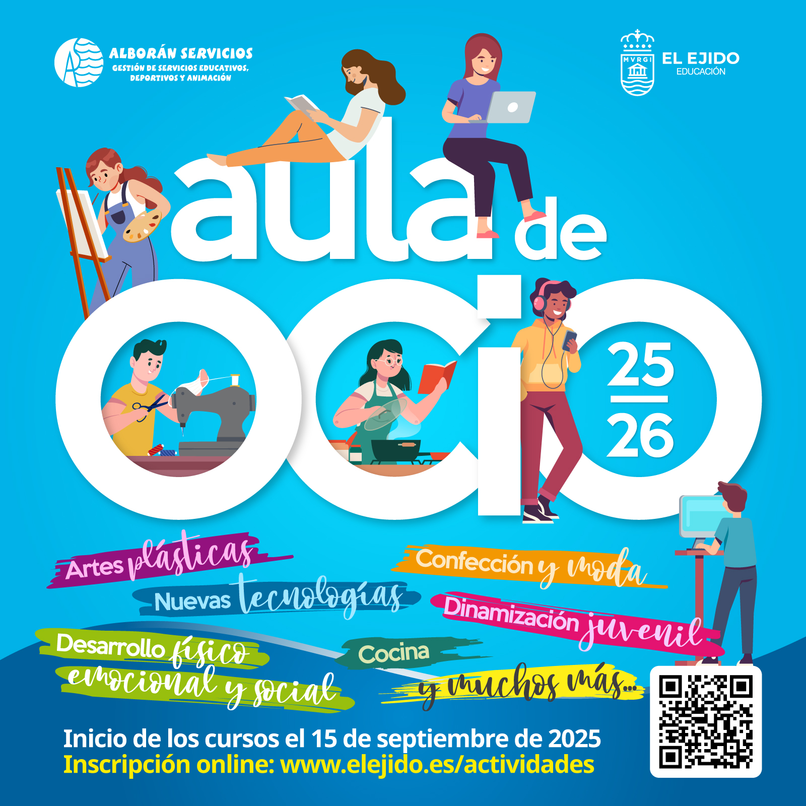 Cursos Aula de ocio 2025-2026
