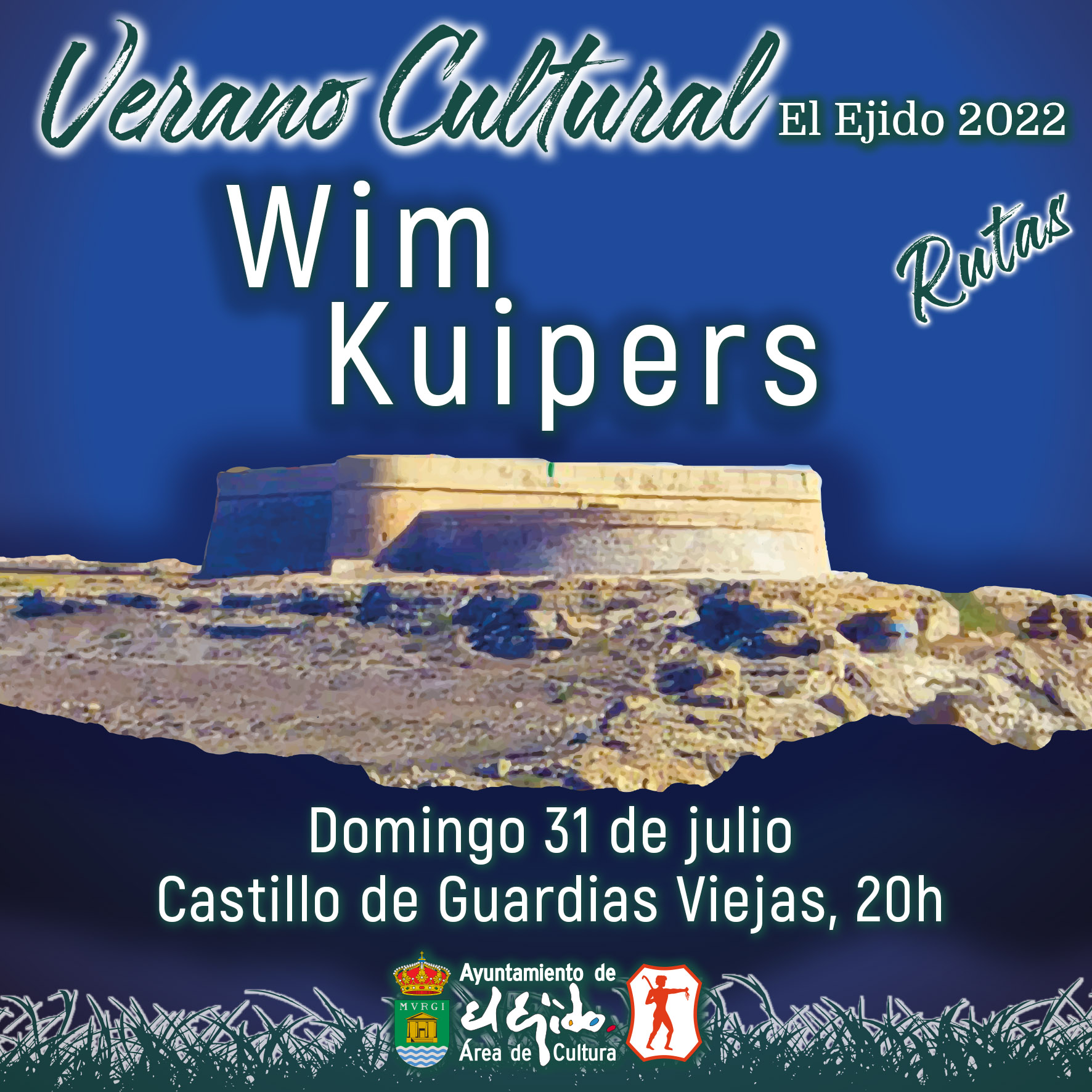 Verano Cultural 2022 de El Ejido – Rutas – Wim Kuipers – Domingo 31 de julio