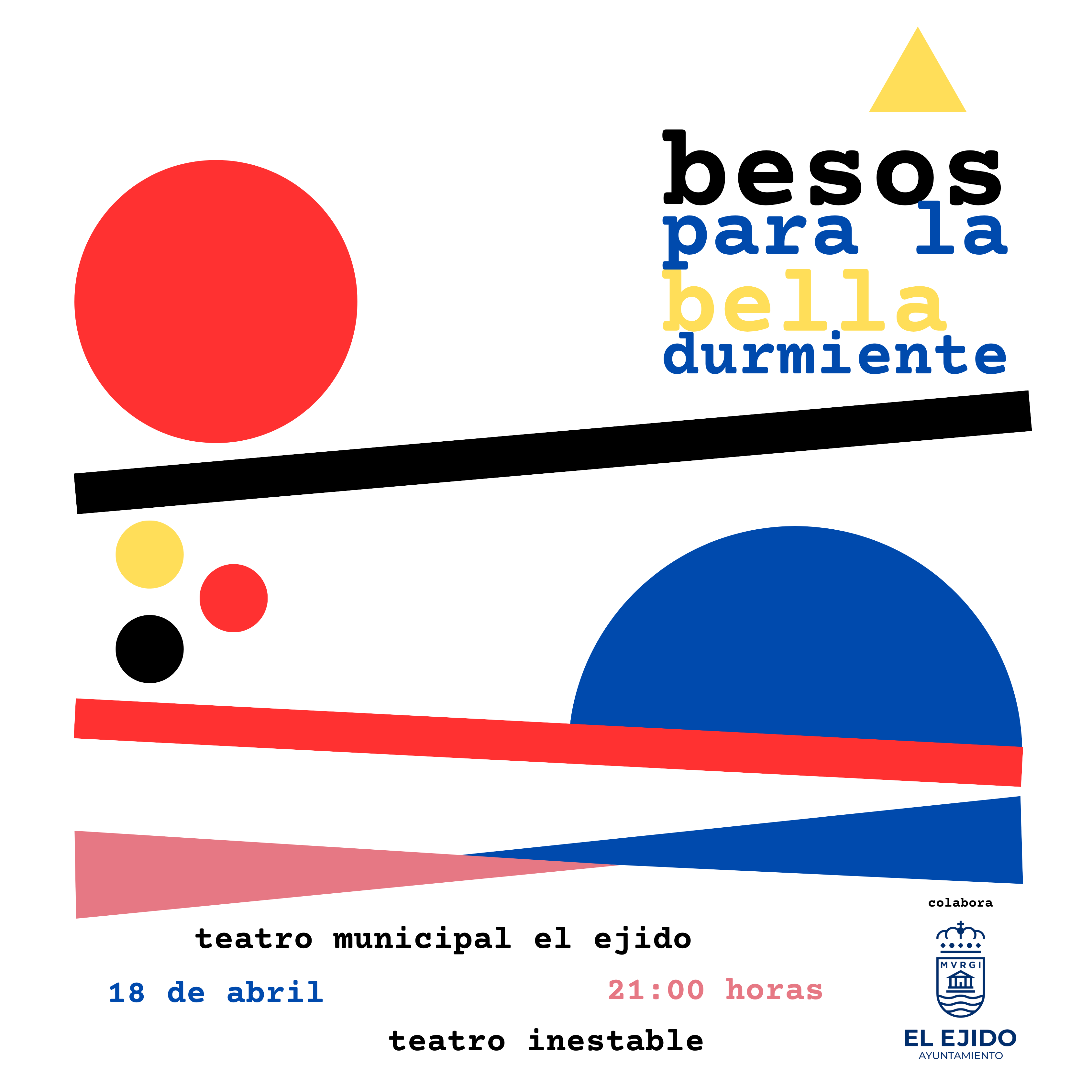 MTA 2026 – Teatro Inestable «Besos para la bella durmiente» – Sábado, 18 de abril – 21:00 h – Teatro Municipal