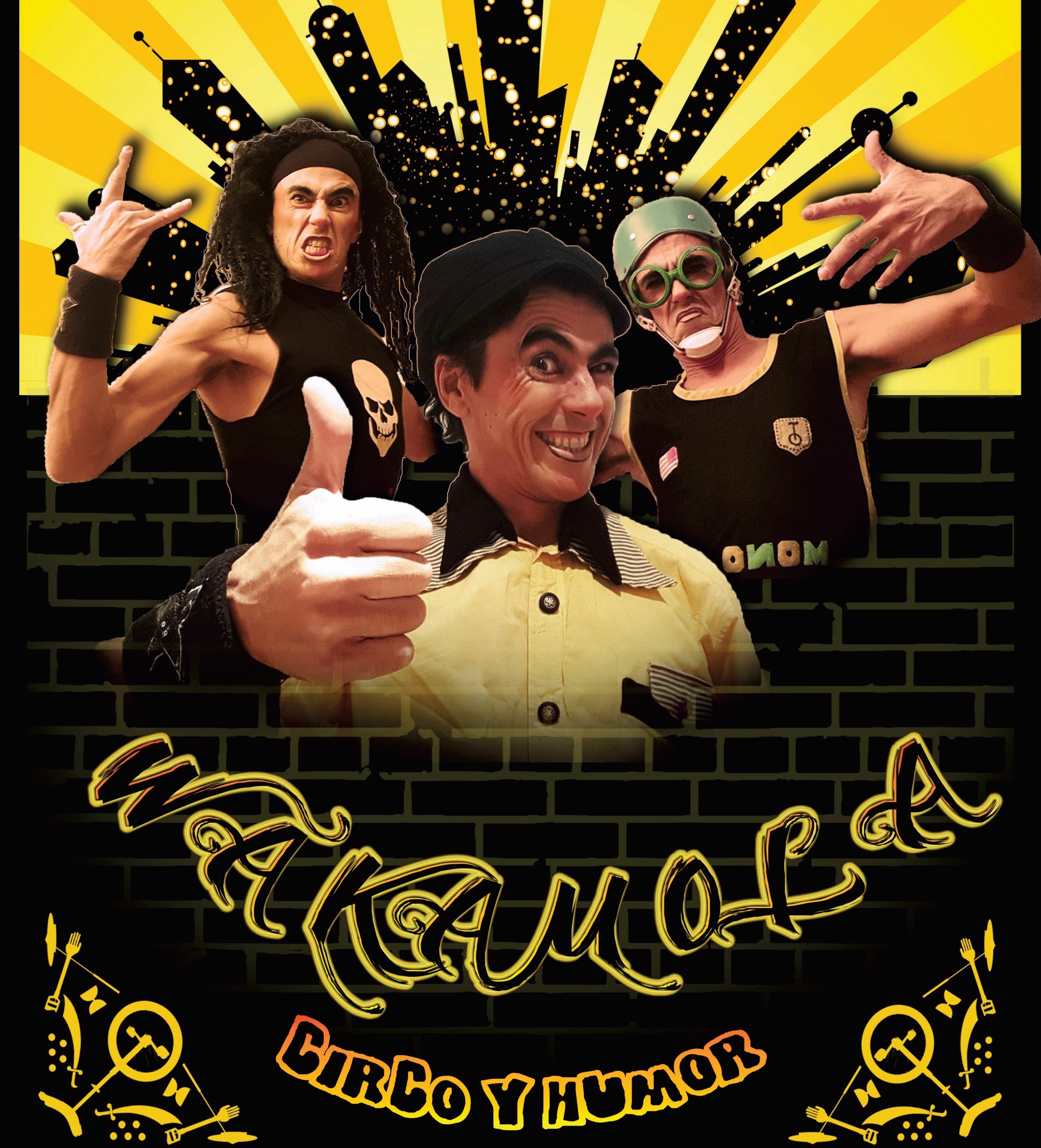 Verano Cultural El Ejido 2025 – Teatro en San Agustín – Cía. Chimichurri «Wakamola» – Martes, 26 de agosto, 22 h