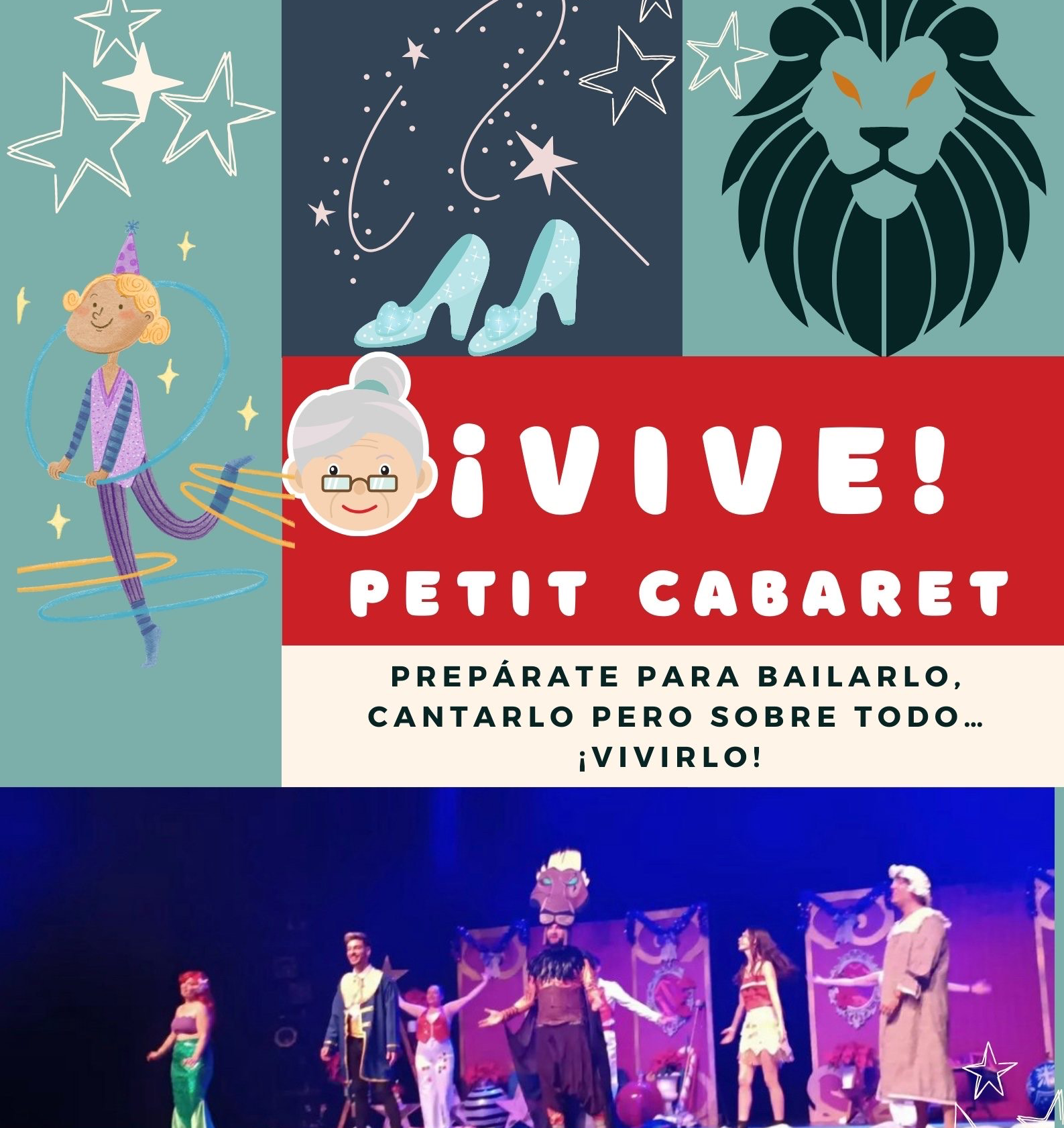 FTE 2025 – Núcleos- Alejú Servicios Culturales «¡Vive! Petit Cabaret» – Del 14 al 18 de mayo